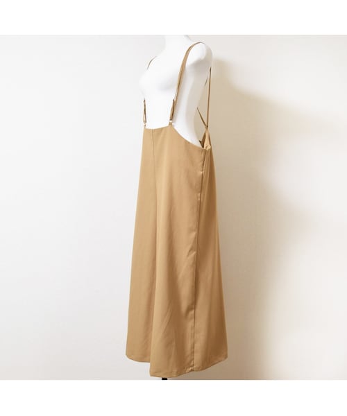 no brand（ノーブランド）の「【再入荷】バッククロスキャミサロペット（ワンピース・レディース・その他）」の6枚目の写真