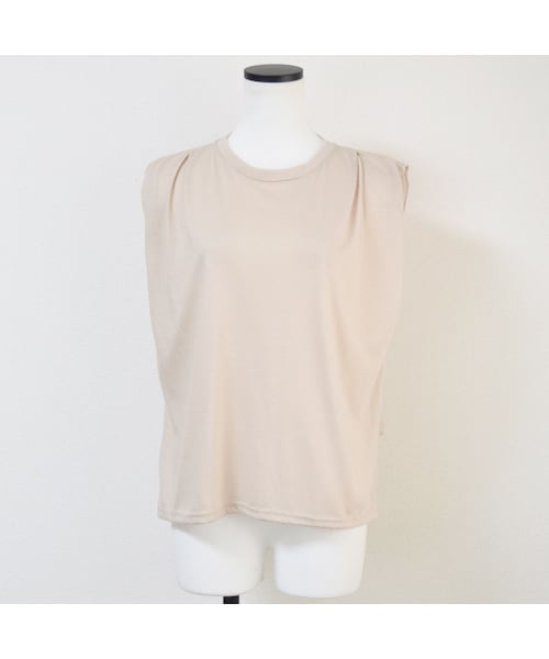 no brand（ノーブランド）の「[New Color]ショルダータックノースリTOPS（Tシャツ/カットソー・レディース・その他）」の10枚目の写真