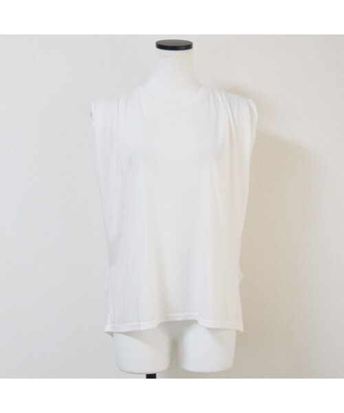 no brand（ノーブランド）の「[New Color]ショルダータックノースリTOPS（Tシャツ/カットソー・レディース・その他）」の9枚目の写真