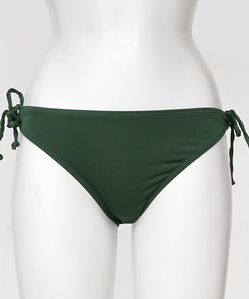 DHOLIC（ディーホリック）の「ソリッドストラップビキニショーツ（水着・レディース・レッド/グリーン/ピンク/パープル・S/M/L）」の2枚目の写真