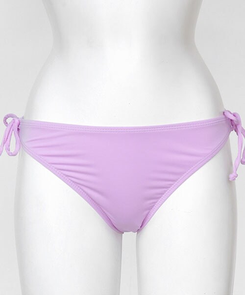 DHOLIC（ディーホリック）の「ソリッドストラップビキニショーツ（水着・レディース・レッド/グリーン/ピンク/パープル・S/M/L）」の4枚目の写真