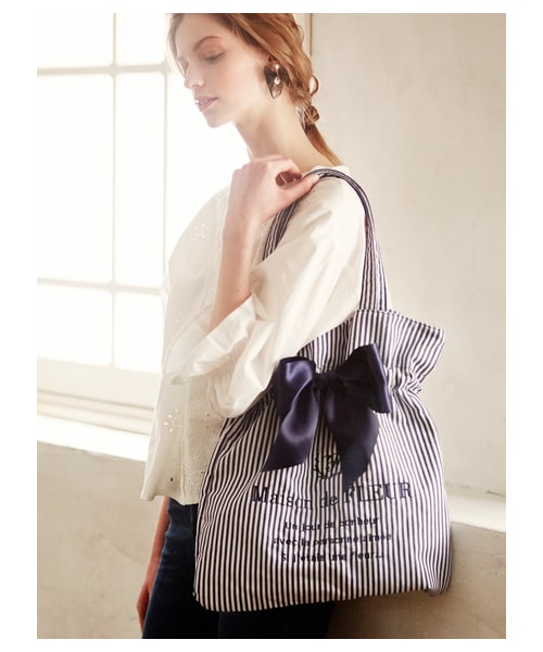 Maison de FLEUR（メゾンドフルール）の「・ヒッコリーリボントート