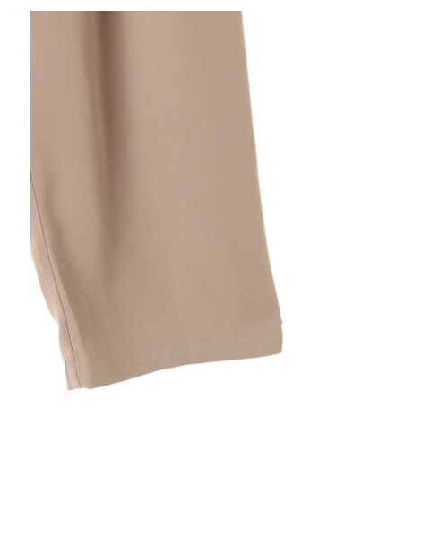 earth music&ecology（アースミュージックアンドエコロジー）の「・ウエストベルト付きペグトップパンツ（パンツ・ブラック/ベージュ/カーキ・S/M）」の6枚目の写真