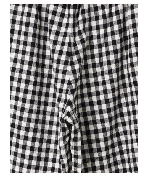 Samansa Mos2（サマンサ モスモス）の「イージーテーパードパンツ（パンツ・オフホワイト/ブラック/ベージュ/ブルー・F）」の10枚目の写真