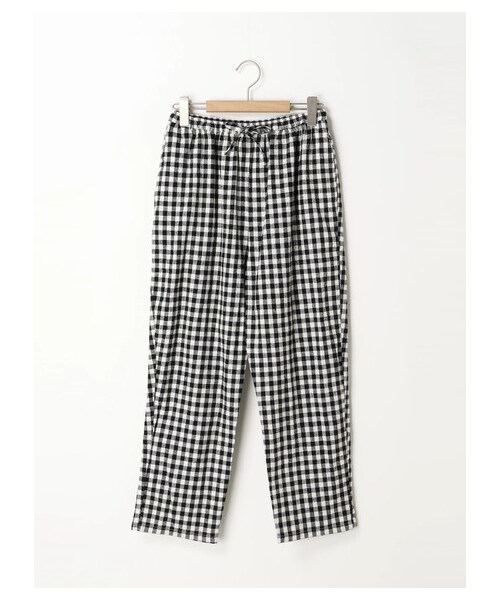 Samansa Mos2（サマンサ モスモス）の「イージーテーパードパンツ（パンツ・オフホワイト/ブラック/ベージュ/ブルー・F）」の12枚目の写真