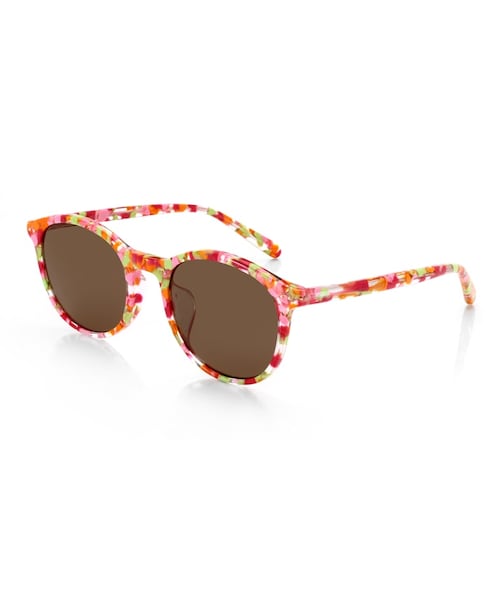 JINS(ジンズ)の「【Sunglasses Cocktail】サングラス カクテル(サングラス・レディース・マルチピンクデミ(08)/オフホワイト(80)/ブラウン(84)/ブラウンデミ(86)・Large 52□21-142○44)」の1枚目の写真
