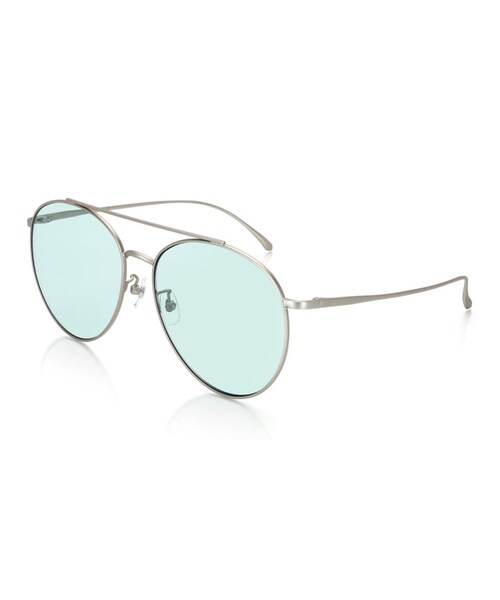 JINS(ジンズ)の「【Sunglasses Bridge】サングラス ブリッジ(サングラス・メンズ・ブラウン(84)/マットシルバー(96)・Large 61□16-145○57)」の2枚目の写真