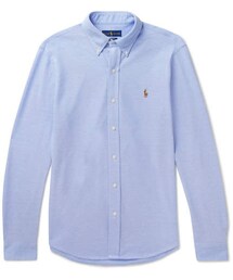 POLO RALPH LAUREN | Polo Ralph Lauren Button-Down Collar Cotton-Piqué Shirt(シャツ/ブラウス)