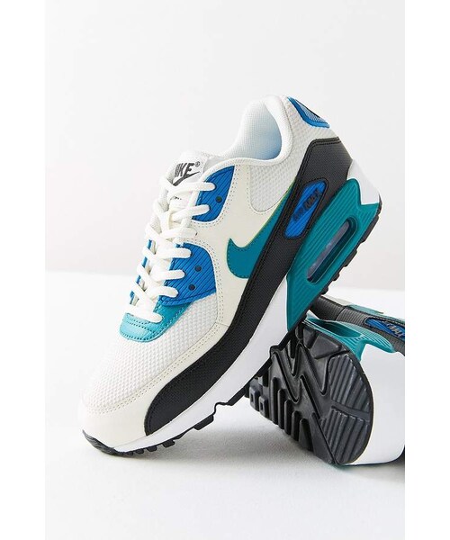 NIKE（ナイキ）の「Nike Air Max 90 Colorblock Sneaker（スニーカー・レディース・Blue/Red・5/6/6.5/7/7.5/8/8.5/9/9.5/10）」の5枚目の写真