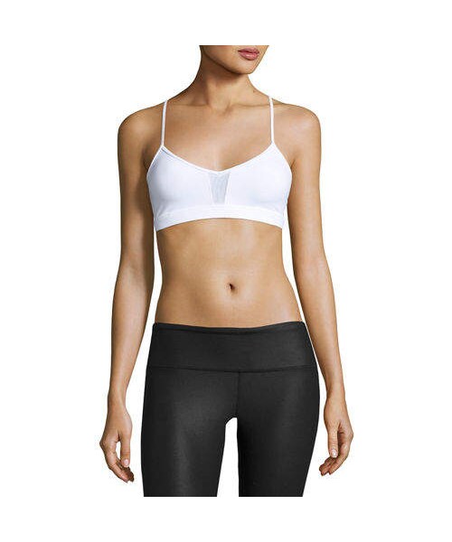 Alo Yoga(アロヨガ)の「Alo Yoga Goddess Sports Bra(ブラ&ショーツ・レディース・White・Large/Medium)」の1枚目の写真