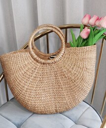 DHOLIC | 2TYPEラタンバケットバッグ(かごバッグ)