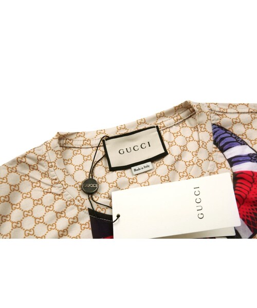 GUCCI(グッチ)の「yaho-025 【GUCCI】グッチ TEE 半袖 tシャツ GUCCI(グッチ)の「yaho-025 【GUCCI】グッチ TEE 半袖 tシャツ