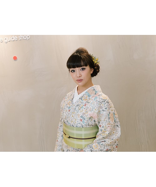 KIMONO MODERN（キモノモダン）の「ナチュかわ-リネン着物-ボタニカル