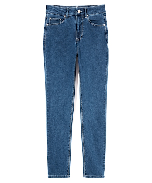 GRL（グレイル）の「ハイウエストスキニーデニム（デニムパンツ・レディース・ブラック/ブルー/ネイビー・S）」の2枚目の写真