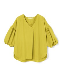 GRL（グレイル）の「バルーンスリーブVネックブラウス（シャツ