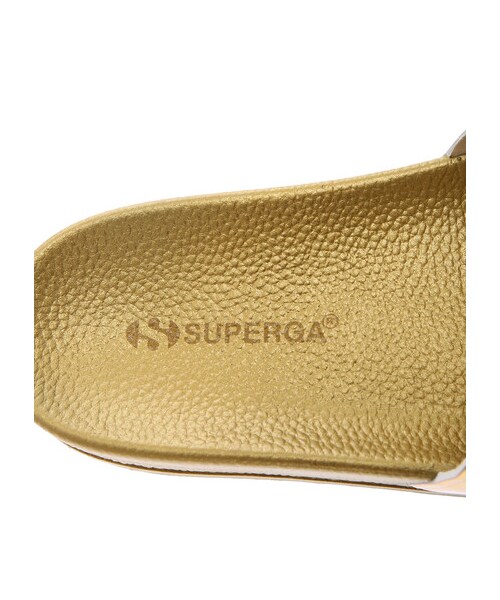 GARAGE OF GOOD CLOTHING(ガレージオブグッドクロージング)の「SUPERGA メタリックコンフォートサンダル(シューズ・シルバー/ゴールド・35/36/37/38)」の8枚目の写真