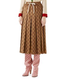 GUCCI グッチ GG モノグラム ニット スカート グッチ レディース ウェアGGデニム ジャカード スカート | GUCCI公式