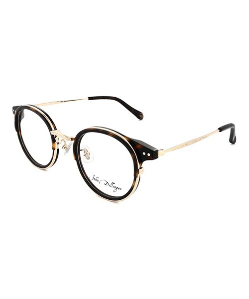OWNDAYS（オンデーズ）の「JD2015-T / John Dillinger（メガネ・レディース・グレーデミ/ブラウンデミ/レッドデミ・48□25－141○42）」の2枚目の写真