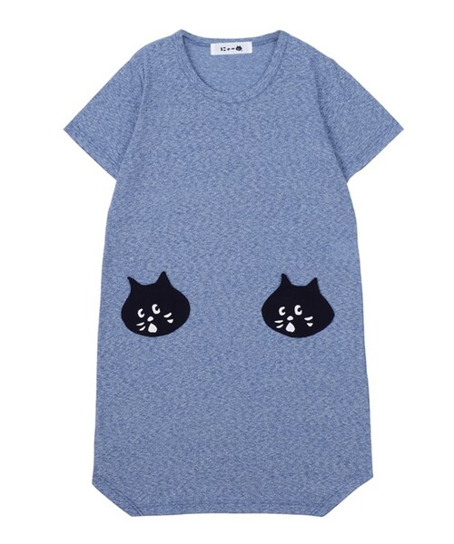 にゃー（ニャー）の「にゃー / にゃーかおポケットT / ワンピース