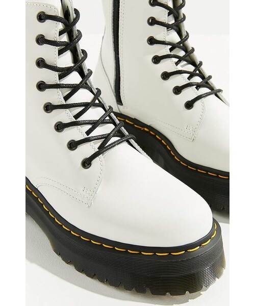 Dr. Martens(ドクターマーチン)の「Dr. Martens Jadon 8 Eye Platform White Boot(ブーツ・レディース・White・6/7/8/9/10)」の4枚目の写真