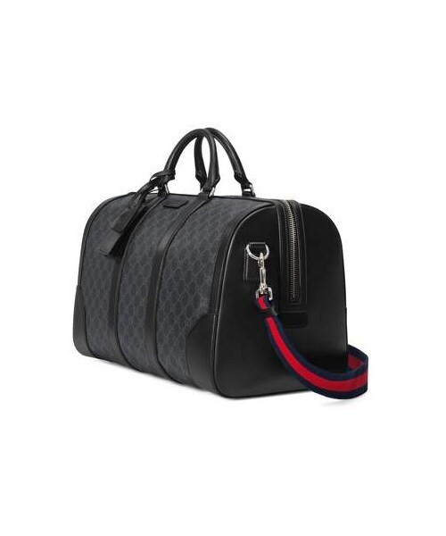 GUCCI(グッチ)の「Gucci GG Supreme Duffel Bag(トートバッグ・レディース・Black・One Size)」の3枚目の写真