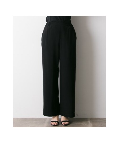 URBAN RESEARCH（アーバンリサーチ）の「イージーワイドパンツ（パンツ・レディース・BEIGE/BLACK・FREE）」の8枚目の写真