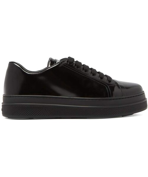 prada platform trainers