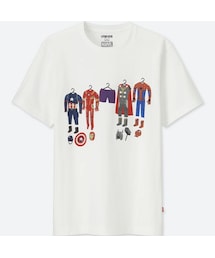UNIQLO | UTGP MARVEL グラフィックT（半袖）(Tシャツ/カットソー)