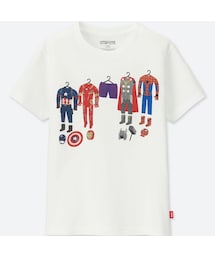 UNIQLO | BOYS UTGP MARVEL グラフィックT（半袖）(Tシャツ/カットソー)