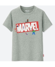 UNIQLO | BOYS UTGP MARVEL グラフィックT（半袖）(Tシャツ/カットソー)