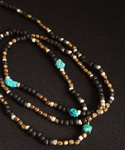 KiRi（キリ）の「2way Glass Holder（ネックレス・レディース・ブラック/ホワイト/グリーン・Free）」の5枚目の写真