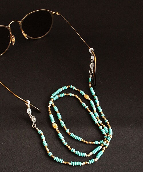 KiRi（キリ）の「2way Glass Holder（ネックレス・レディース・ブラック/ホワイト/グリーン・Free）」の6枚目の写真