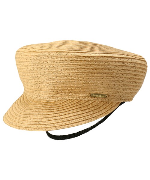 BRANSHES（ブランシェス）の「ペーパーキャスケット（キャスケット・キッズ・アイボリー/ベージュ・48～56）」の2枚目の写真