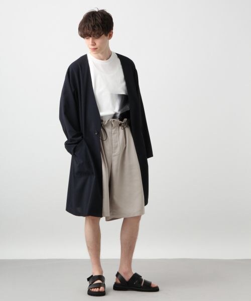 HARE（ハレ）の「ノーカラーシャツコート（）」 - WEAR