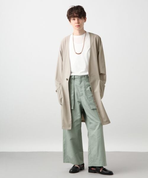 HARE（ハレ）の「ノーカラーシャツコート（）」 - WEAR