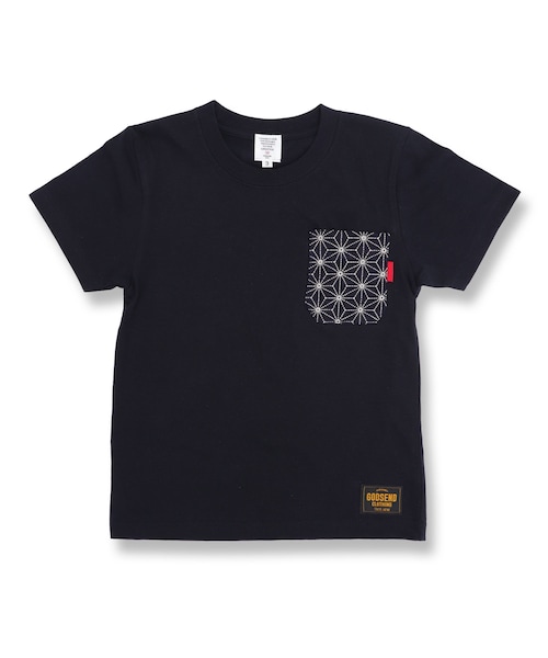 GODSEND（ゴッドセンド）の「SASHIKO HEMP TEE ADULT 刺し子
