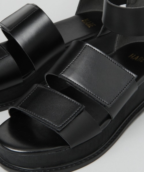 HARE（ハレ）の「アツゾコベルトサンダル（シューズ・ブラック/シルバー）」の11枚目の写真