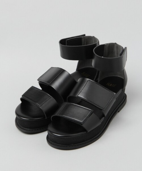 HARE（ハレ）の「アツゾコベルトサンダル（シューズ・ブラック/シルバー）」の6枚目の写真