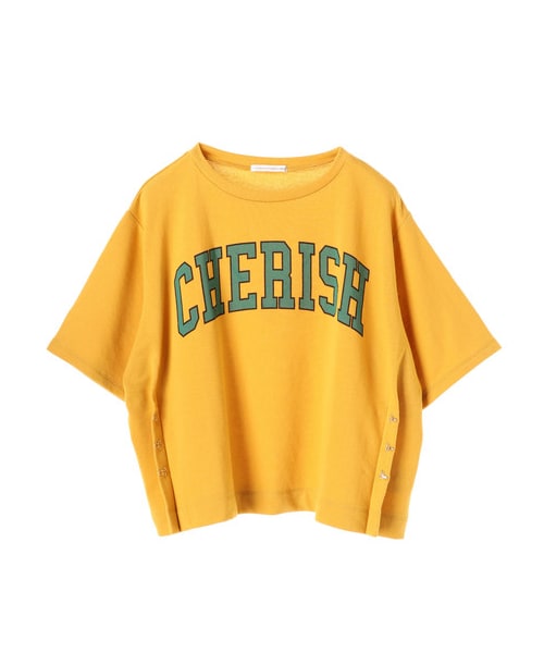 E hyphen world gallery（イーハイフンワールドギャラリー）の「・カレッジプリント2Wayスウェットプルオーバー（トップス・オフホワイト/杢グレー/イエロー/グリーン/ネイビー・F）」の11枚目の写真