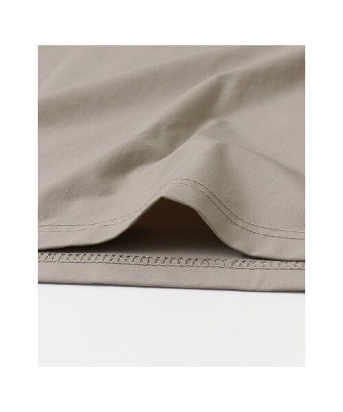 SENSE OF PLACE by URBAN RESEARCH（センスオブプレイスバイアーバンリサーチ）の「テックハーフジップシャツ(5分袖)（トップス・メンズ・BEIGE/BLACK・M/L）」の10枚目の写真