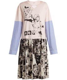 PRADA（プラダ）の「PRADA Comic-print cotton-jersey and silk