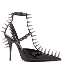 エレガント バレンシアガ パンプス KNIFE 2.0 レタリングロゴ 黒 ウィメンズ's Knife | Balenciaga JP