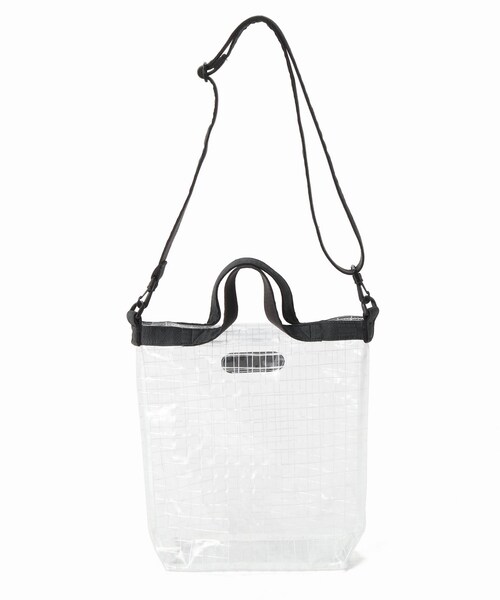 JOURNAL STANDARD（ジャーナルスタンダード）の「PVC 2wayバッグ（バッグ・ブラック/フリー/在庫あり）」の3枚目の写真