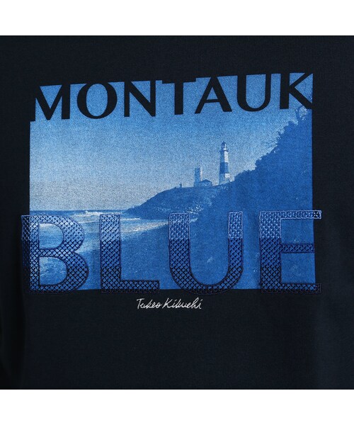 TAKEO KIKUCHI（タケオキクチ）の「MONTAUK BLUE Tシャツ