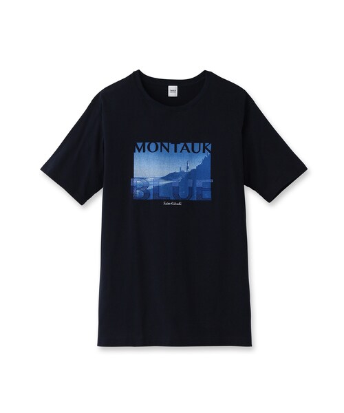 TAKEO KIKUCHI（タケオキクチ）の「MONTAUK BLUE Tシャツ