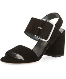 STUART WEITZMAN | Stuart Weitzman Citysandal Suede Buckle City Sandal(その他シューズ)