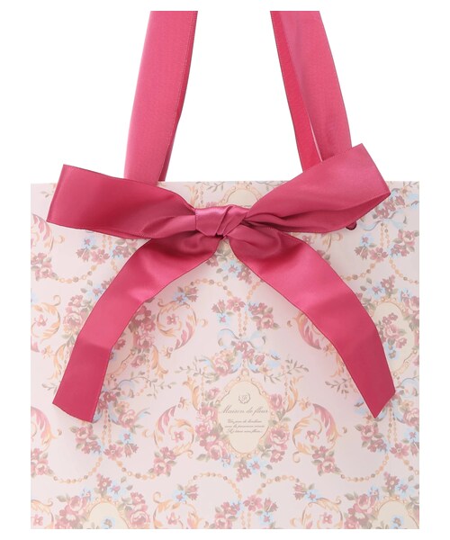 8点セット　メゾンドフルール　限定BOX ショップ袋 Maison de FLEUR BOOK マルチケース付き RED ＜セブン限定