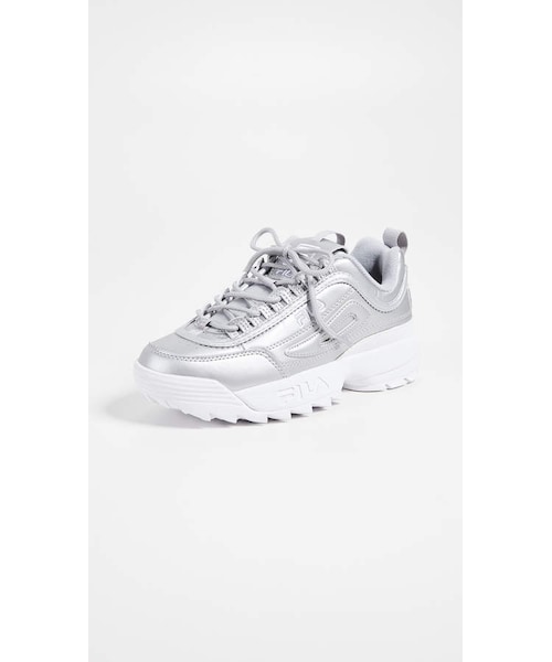 fila disruptor 2 premium metallic sneaker