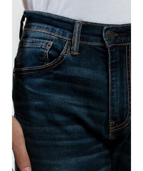 2000'S Levi's 00505-4891 Regular Fit Straight Leg Tapered Denim Pants, Men's Size W31 cotton blue type Vintage Second Hand