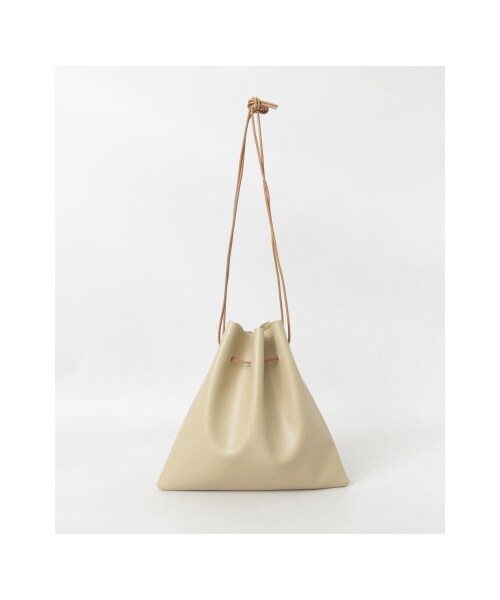 KBF（ケイビーエフ）の「巾着ショルダーバッグ（バッグ・レディース・BLACK/BEIGE/ORANGE・one）」の2枚目の写真